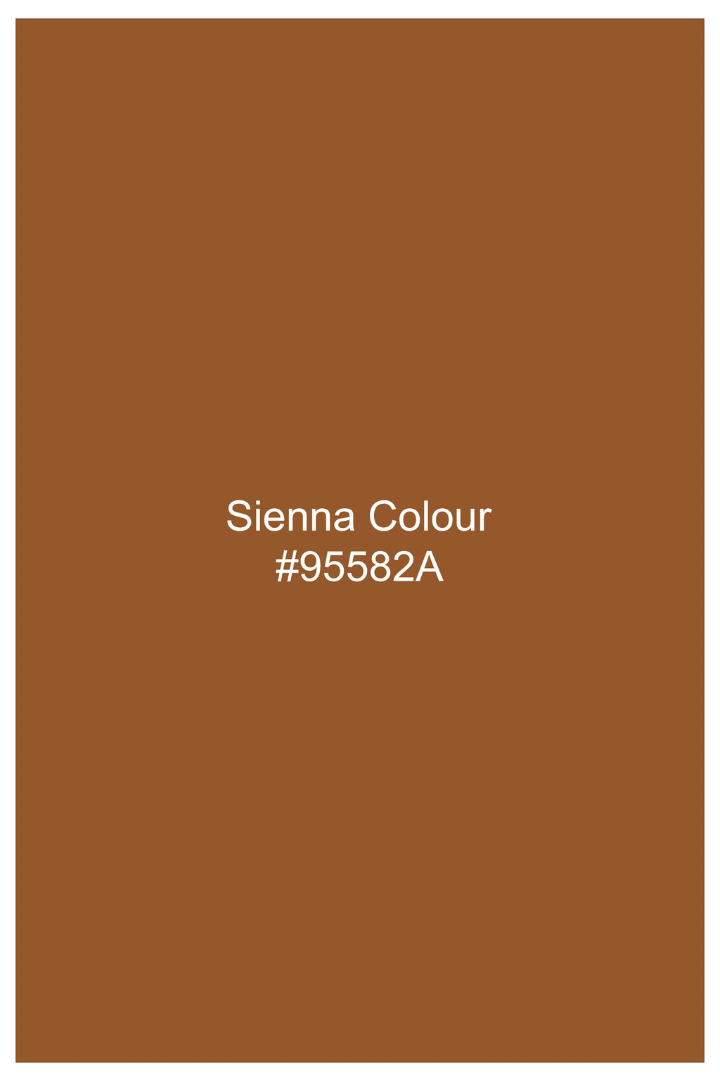 Lustran-Sienna Brown Subtle Sheen Super Soft Premium Cotton Cut Away Collar Dress Shirt