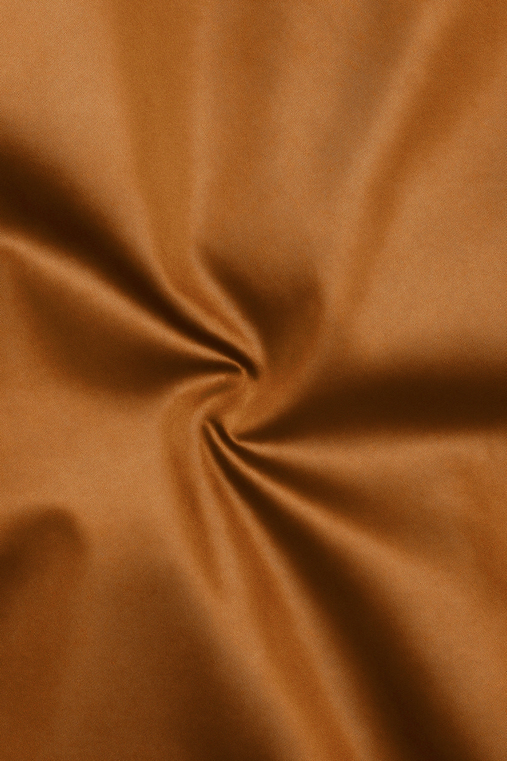 Lustran-Sienna Brown Subtle Sheen Super Soft Premium Cotton Cut Away Collar Dress Shirt