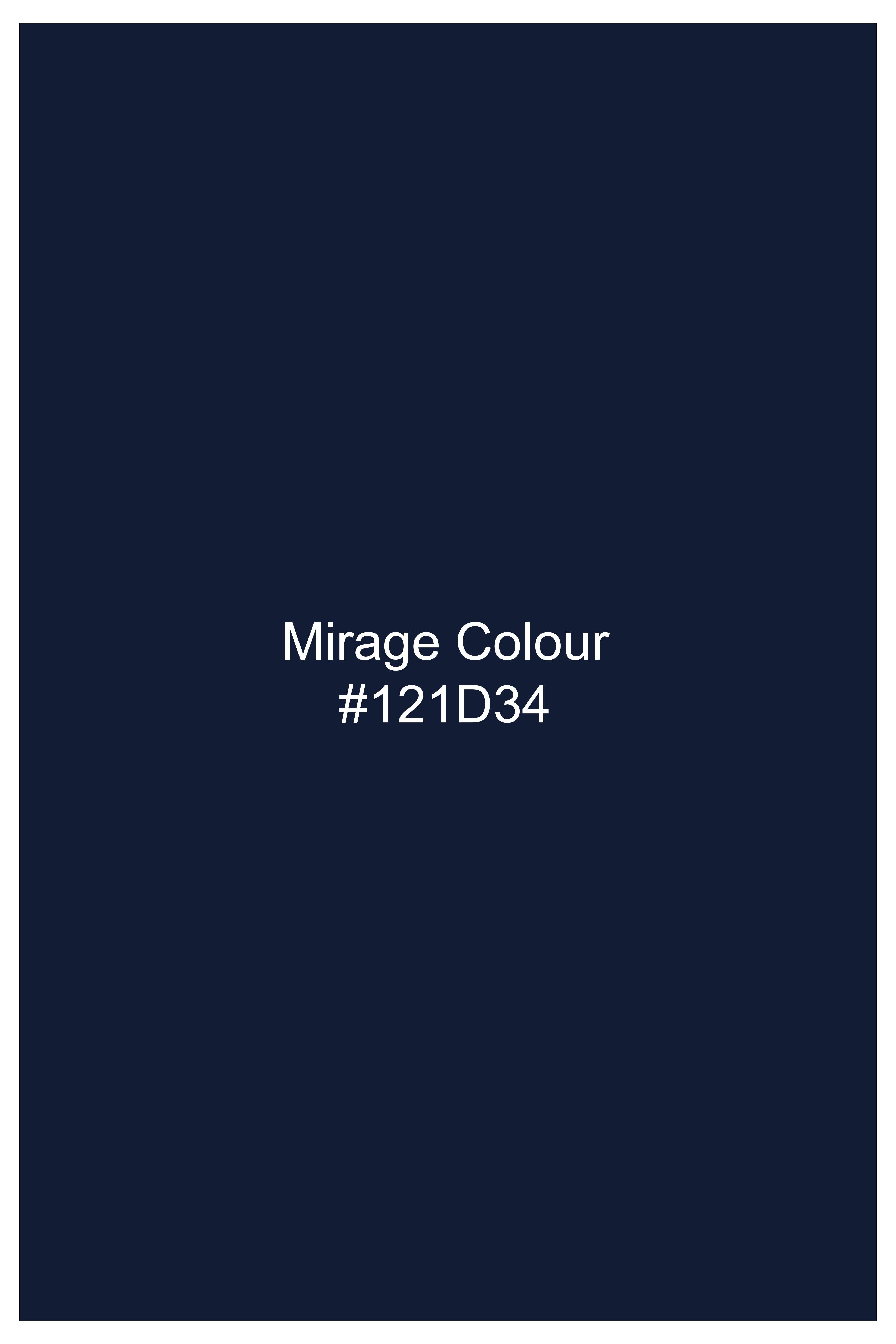 Bluvoro-Mirage Blue Subtle Sheen Super Soft Premium Cotton Dress Shirt