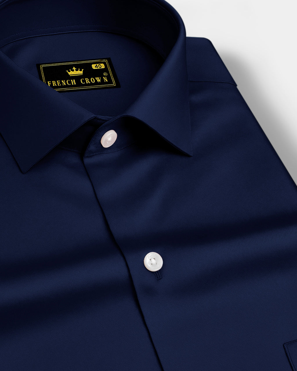 Bluvoro-Mirage Blue Subtle Sheen Super Soft Premium Cotton Dress Shirt