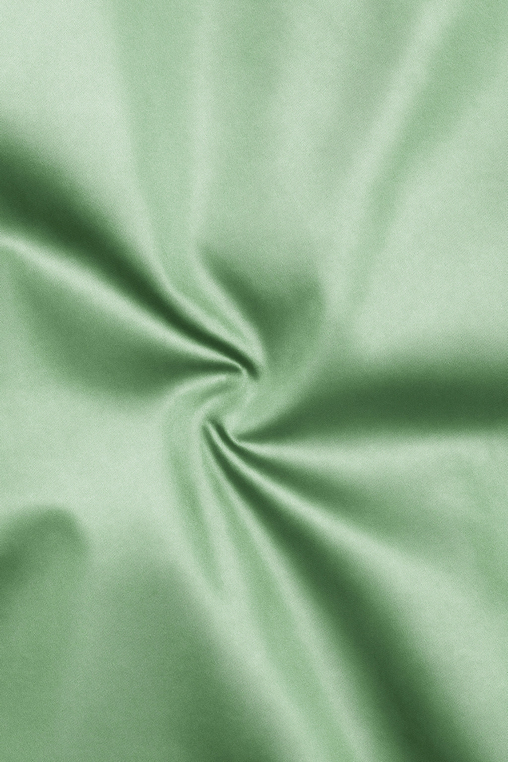 Verdoro-Oxley Green Subtle Sheen Super Soft Premium Cotton Mandarin Shirt