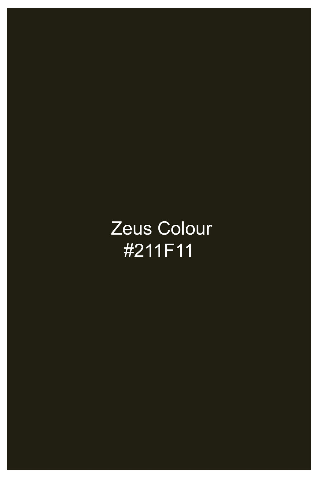 Verdaro-Zeus Green Solid Premium Cotton Double Breasted Suit