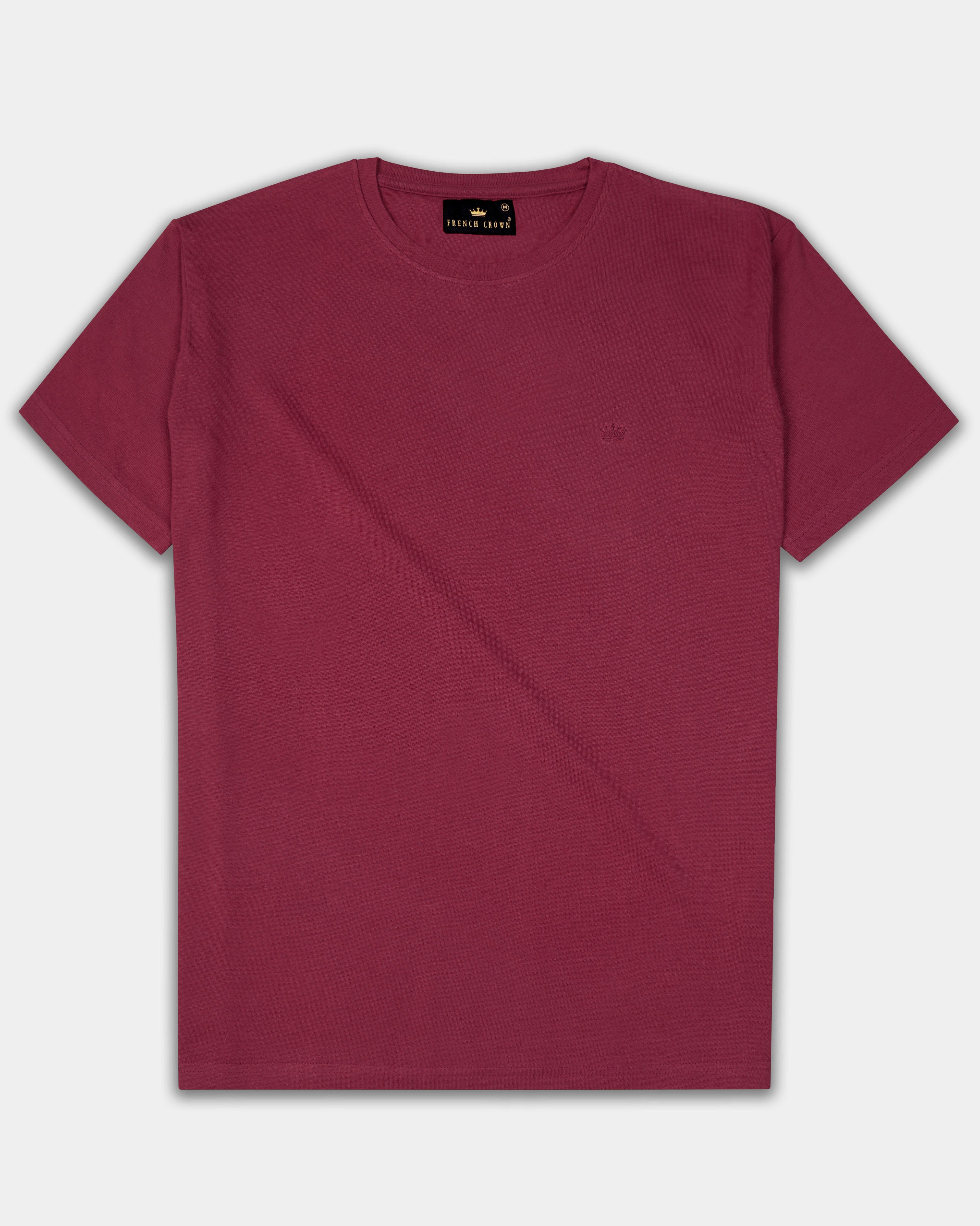 Vinora-Wine Berry Premium Cotton T-Shirt