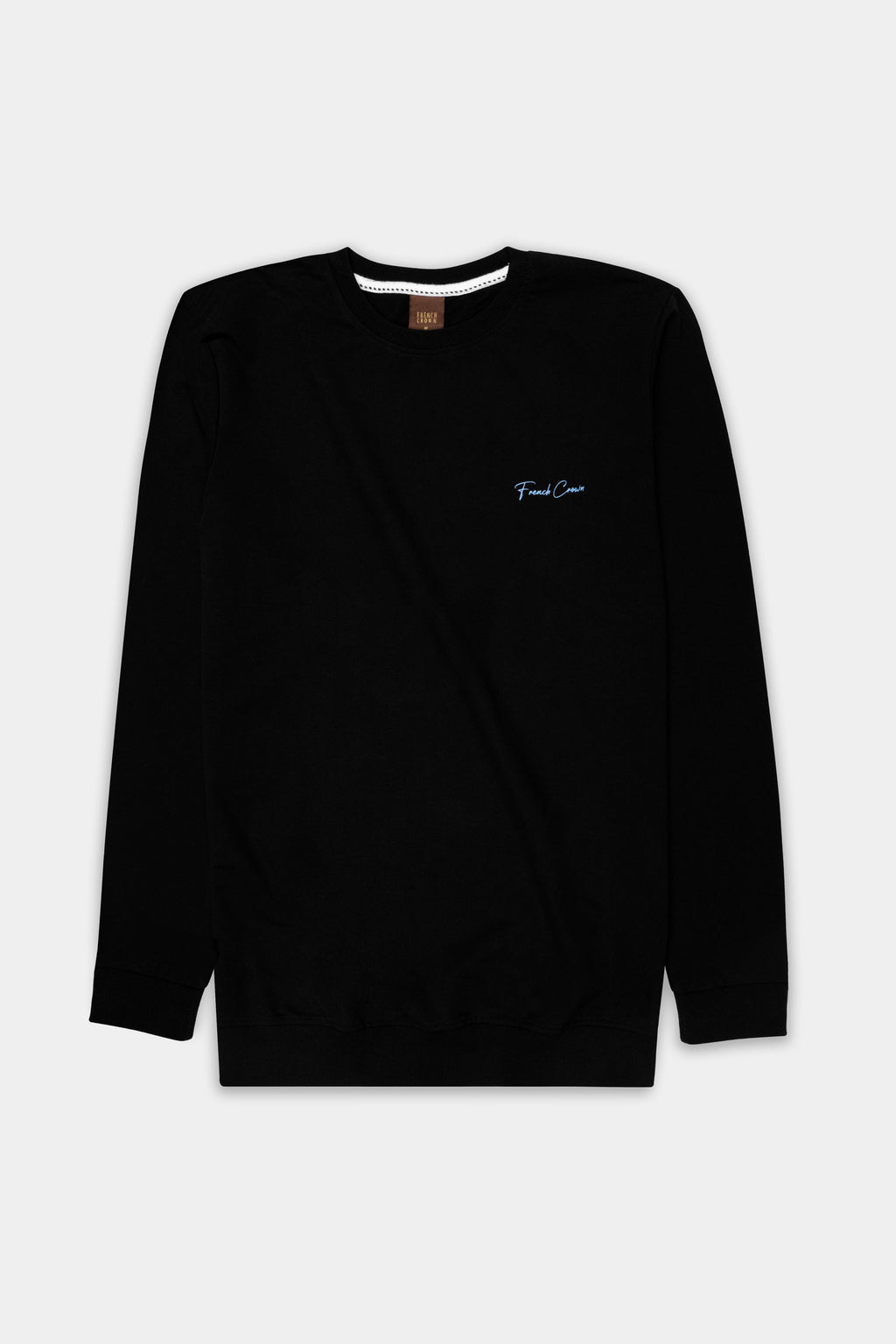 Jade Black Premium Cotton Sweatshirt
