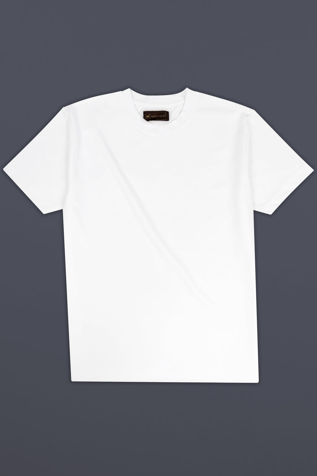 Bright White Solid heavyweight Premium Cotton Oversized T Shirt