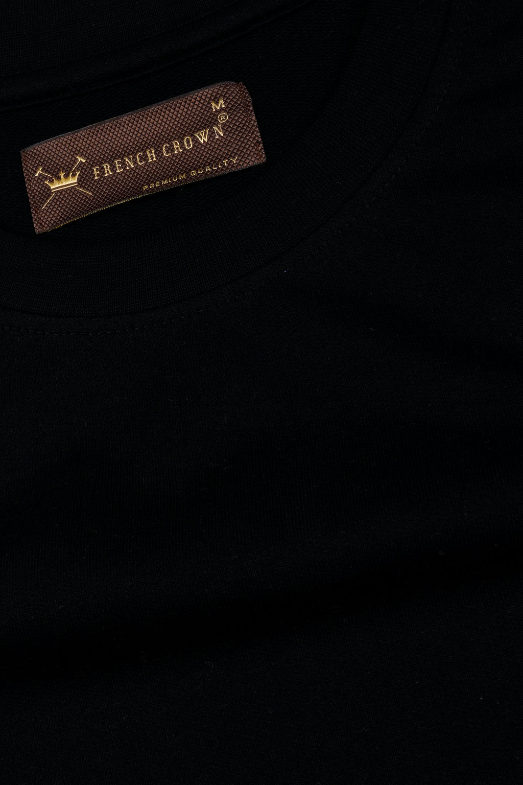 Jade Black Solid heavyweight Premium Cotton Oversized T Shirt