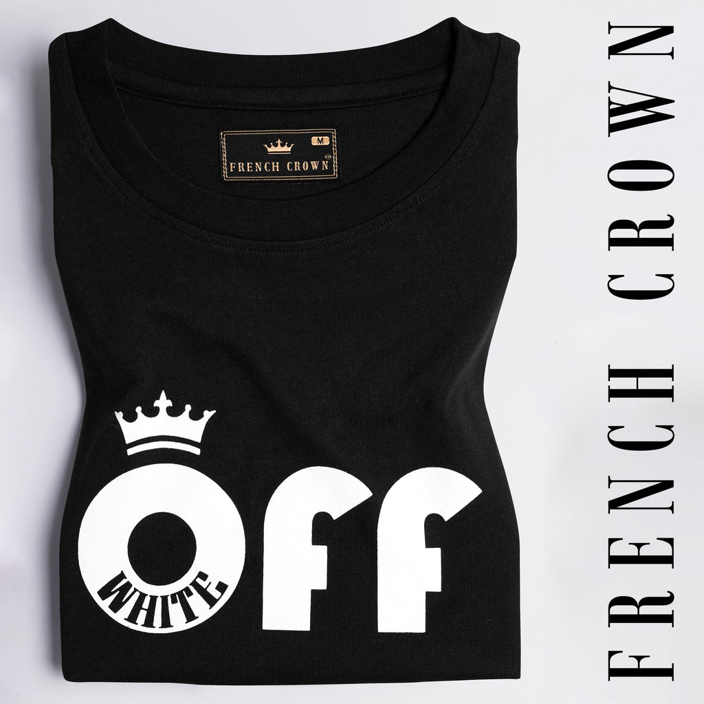 Jade Black Premium Cotton T-shirt
