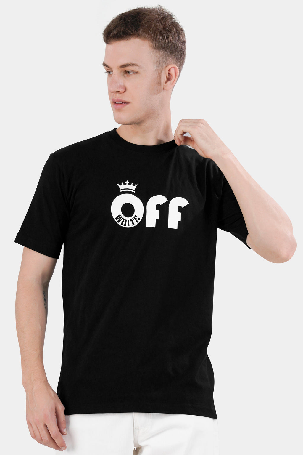 Jade Black Premium Cotton T-shirt