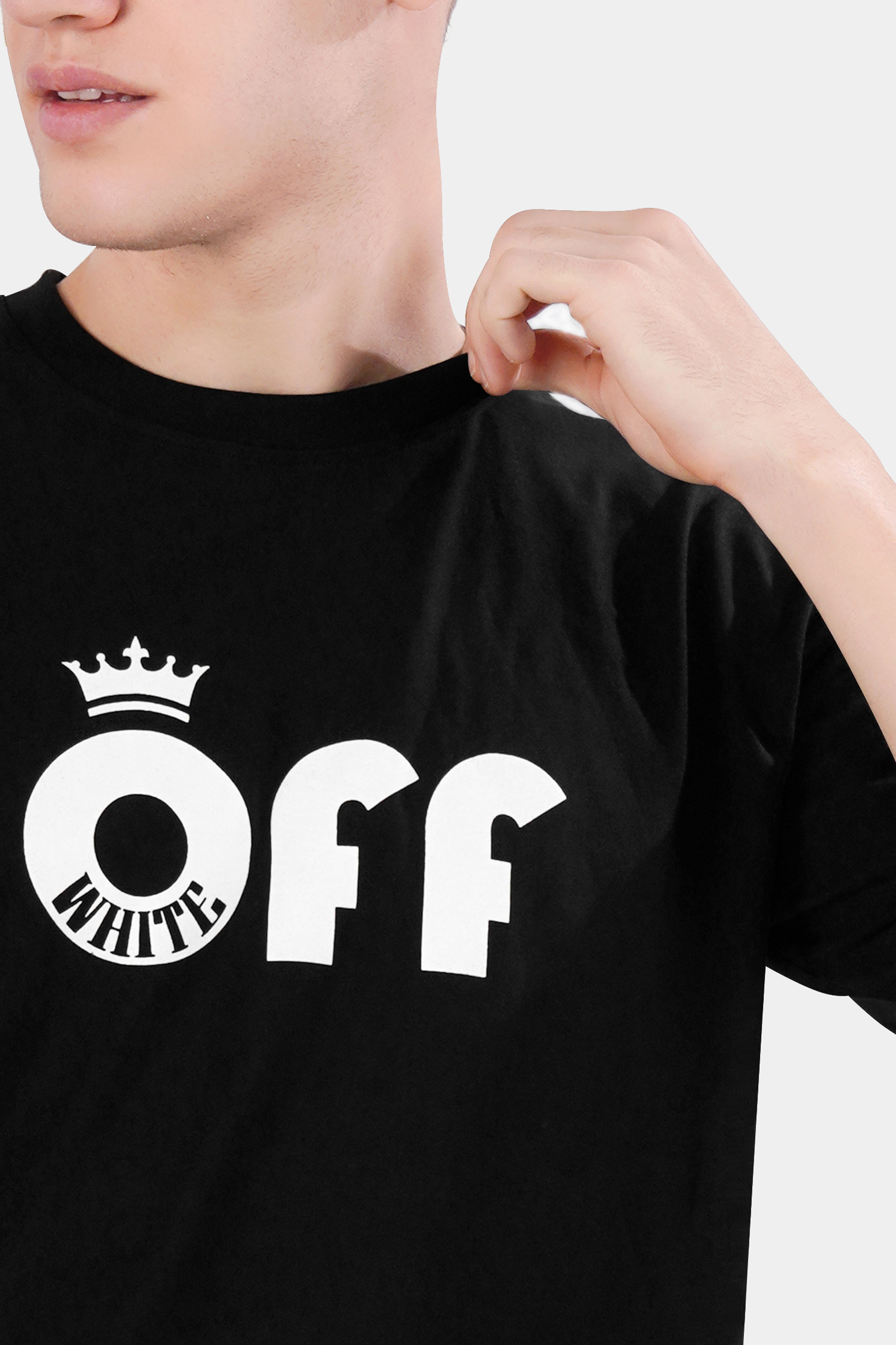 Jade Black Premium Cotton T-shirt