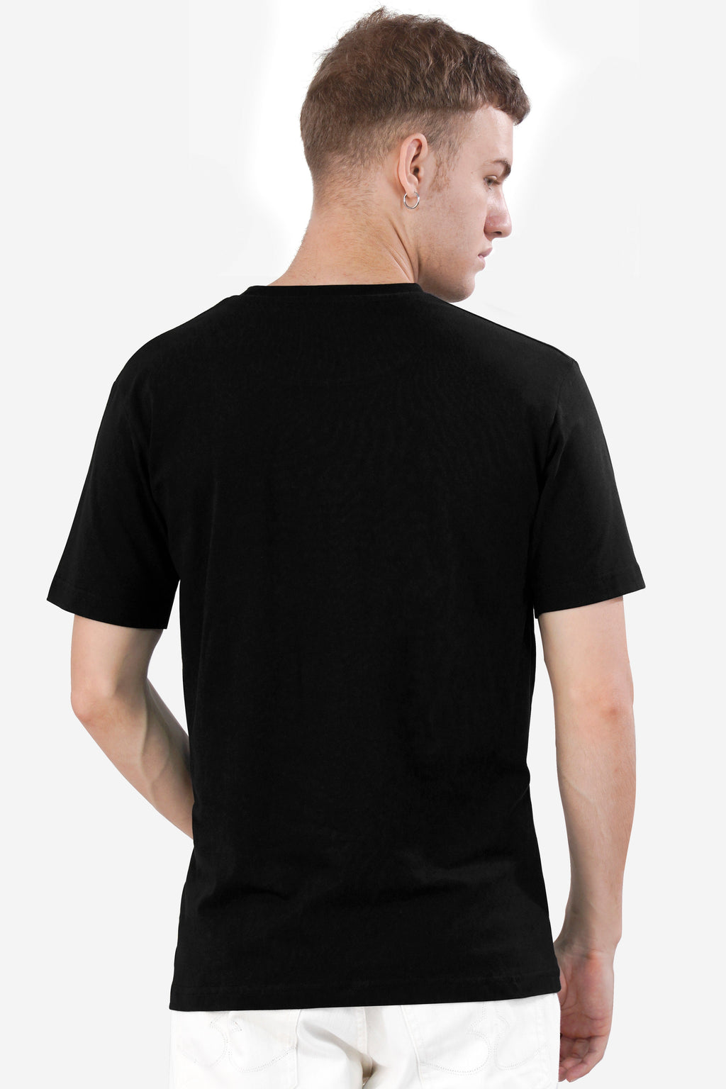 Jade Black Premium Cotton T-shirt