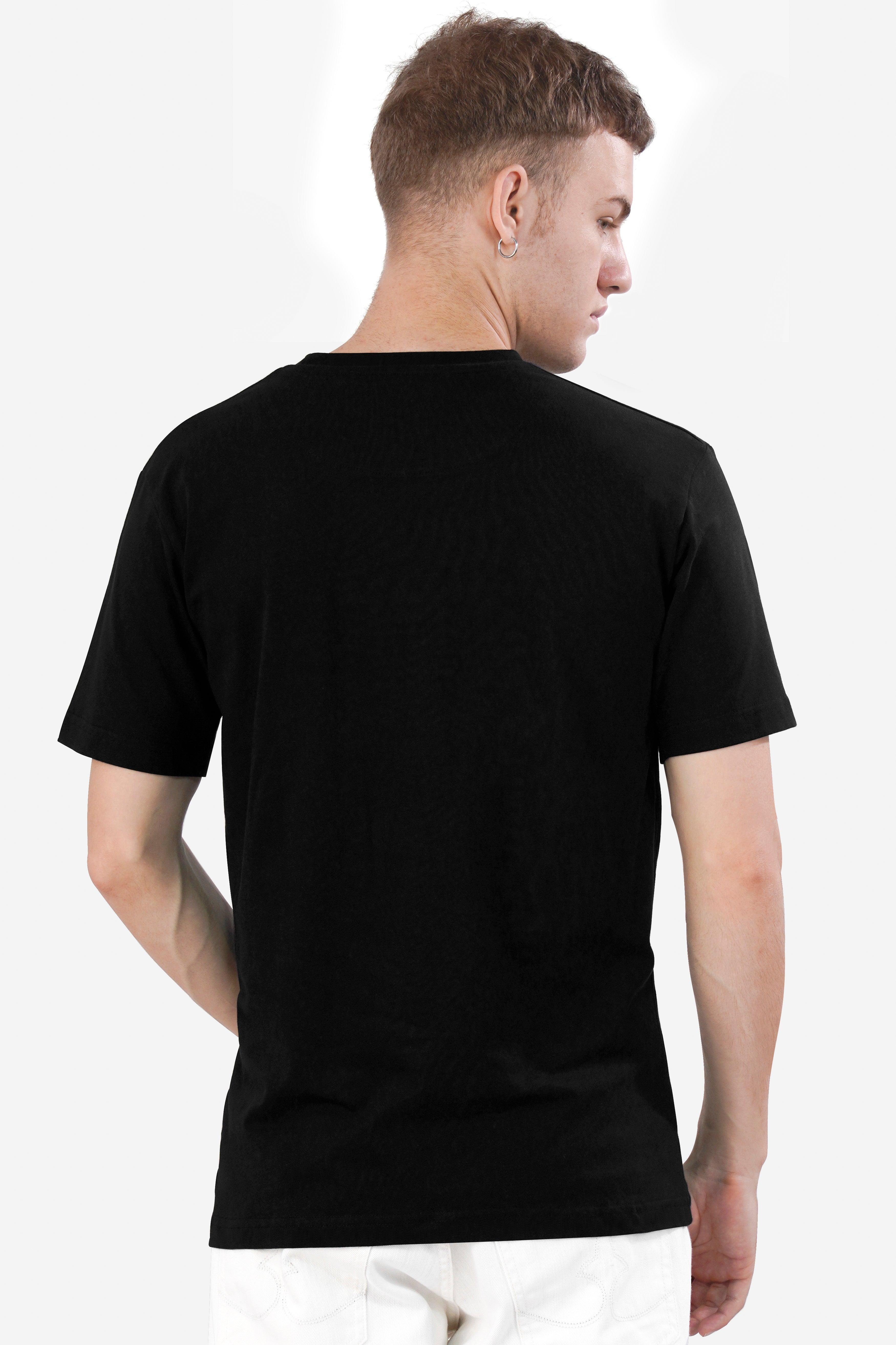 Jade Black Premium Cotton T-shirt